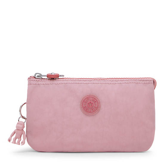 Kipling Creativity Large Pouch Bags Lavender Blush | AU 2090FD